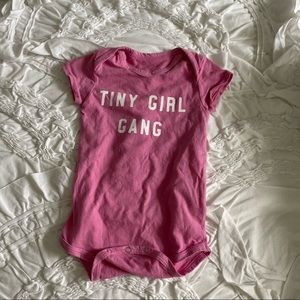 Jean & June Tiny Girl Gang bubble gum pink